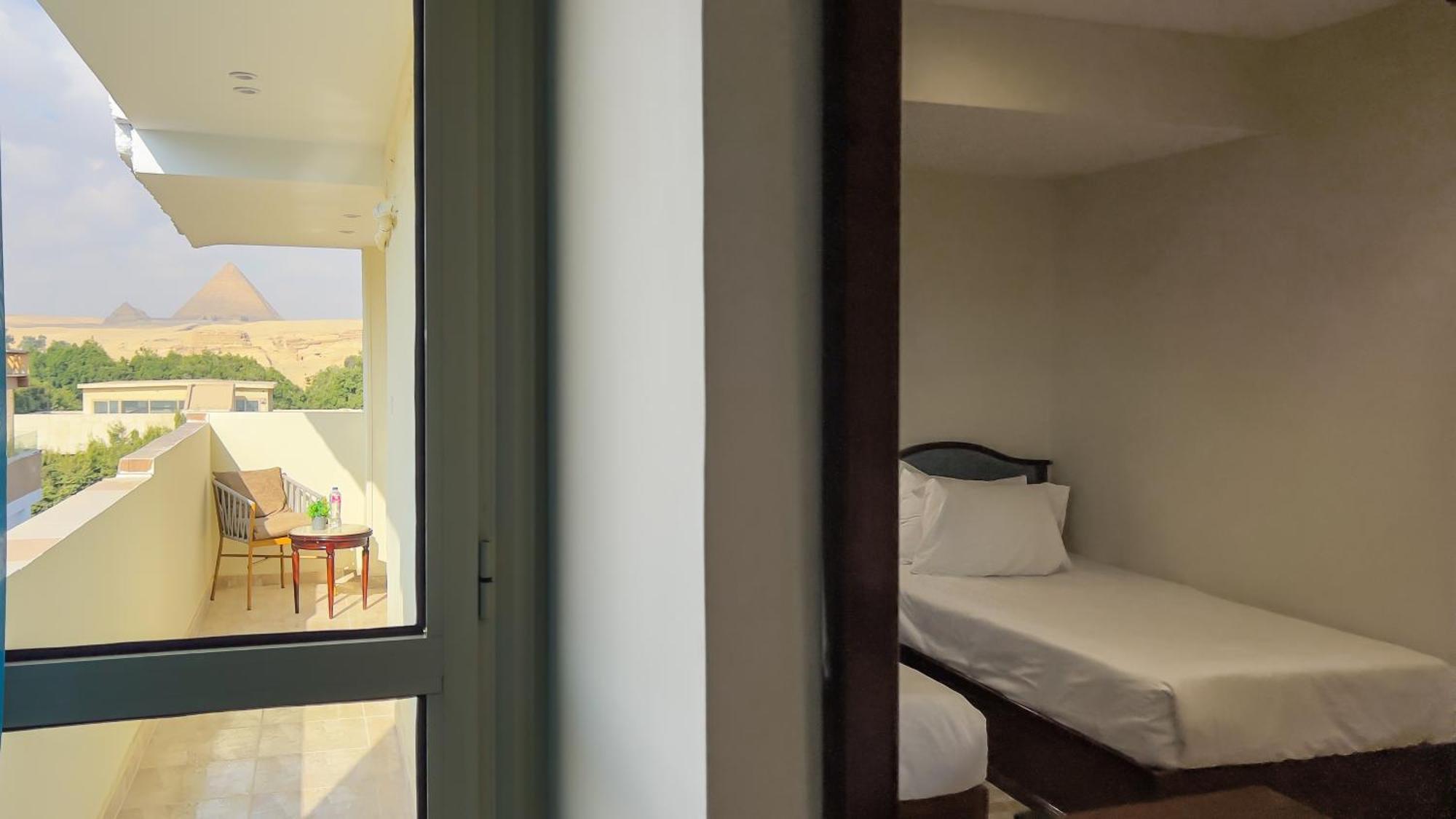 Pyramids Glory Inn Kafrat al Jabal Exterior foto